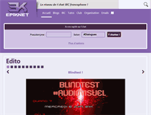 Tablet Screenshot of epiknet.org